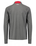 sportshirt Scuderia heren polyester grijs maat XS