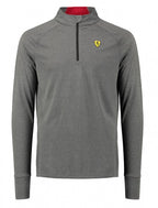 sportshirt Scuderia heren polyester grijs maat XS