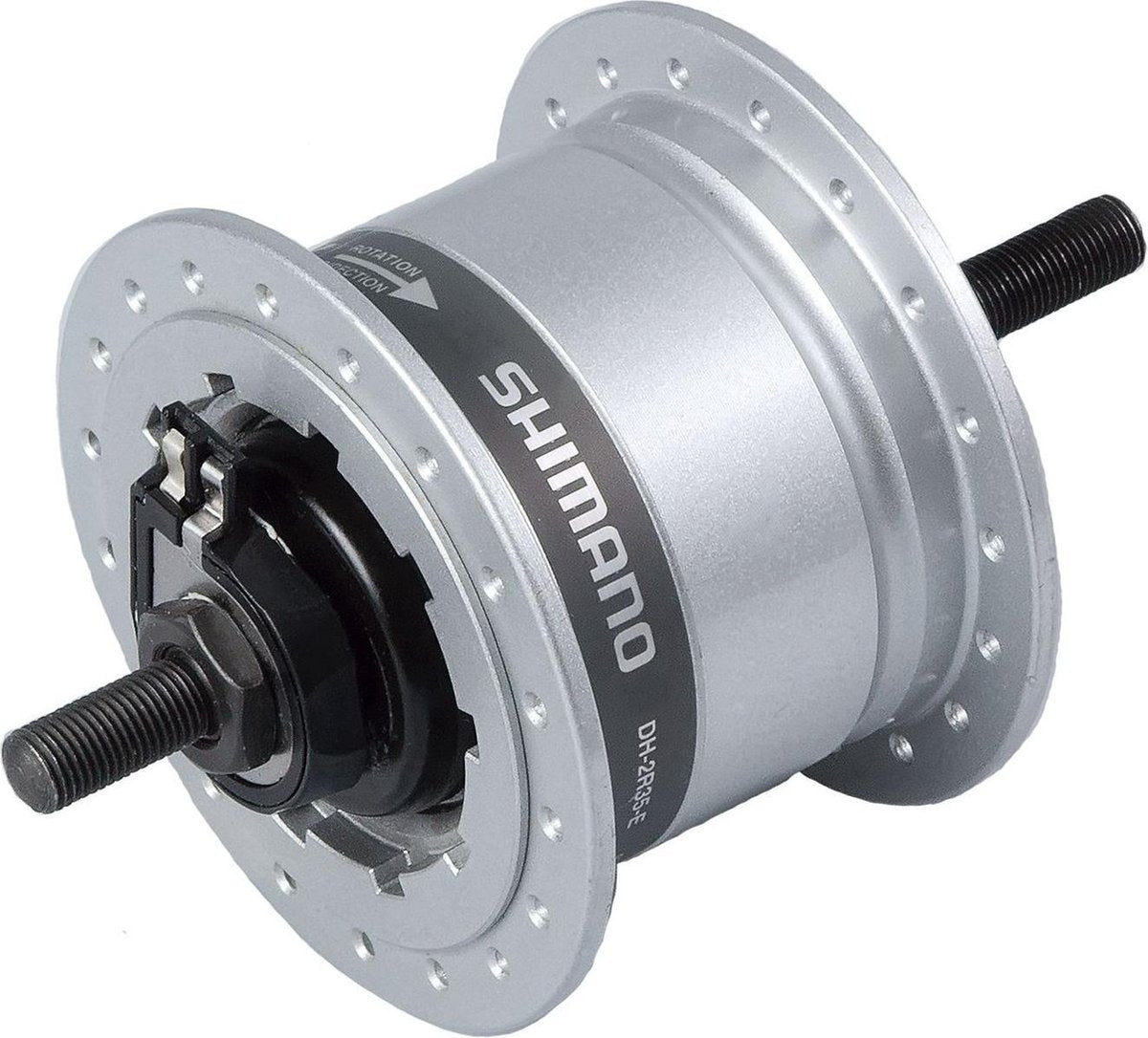 Shimano Naafdynamo 6v 3 watt 36 gaats vaste as zilver