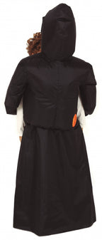 verkleedpak horror polyester zwart maat 128/134