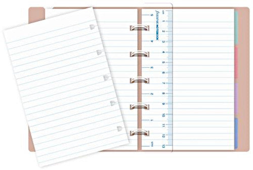 notitieboek Classic Pastels A6 kunstleer perzik