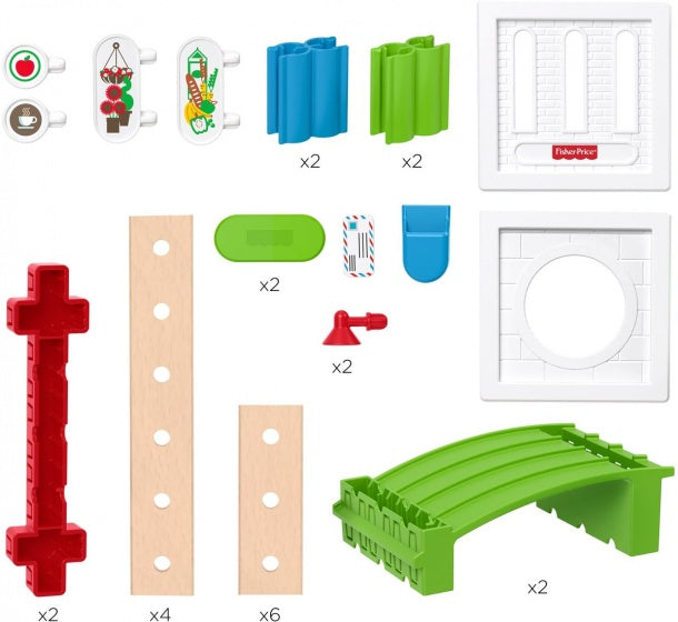 Mattel fisher price wonder makers uitbreidingsset build it up | 3 stuks