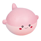 stressbal Vis polyester roze