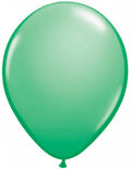 ballonnenset junior 28 cm latex groen 100 stuks