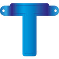 letterslinger T 12,5 x 11 cm karton blauw