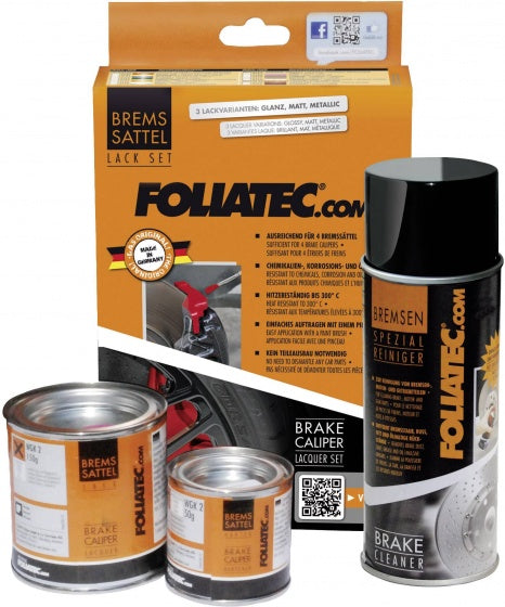 Foliatec remklauwlakset - speed geel - 3 componenten