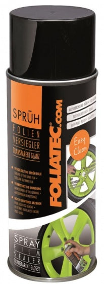 Foliatec spray film (spuitfolie) sealer spray - helder glanzend 1x400ml