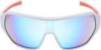 Formula Sportzonnebril unisex rechthoekig cat.4 wit