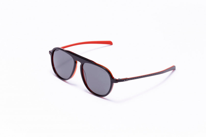 Formula Zonnebril unisex piloot cat.4 zwart/lichtgrijs