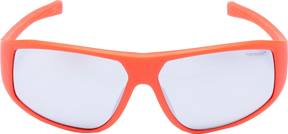 Formula Zonnebril unisex rechthoekig cat.4 koraalrood