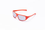 Formula Zonnebril unisex rechthoekig cat.4 koraalrood