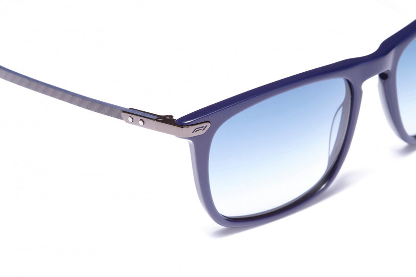 Formula Zonnebril unisex rechthoekig cat.4 navy