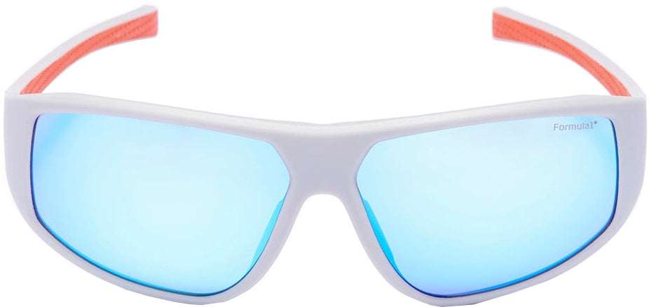 Formula Zonnebril unisex rechthoekig cat.4 wit