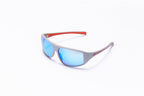 Formula Zonnebril unisex rechthoekig cat.4 wit