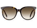 FOS 3064/S zonnebril dames donkerbruin/bruin gradient