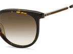 FOS 3064/S zonnebril dames donkerbruin/bruin gradient