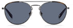 zonnebril dames piloot cat. 3 zwart/donkerblauw