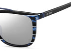 zonnebril FOS2090 heren blauw havana/ zilver