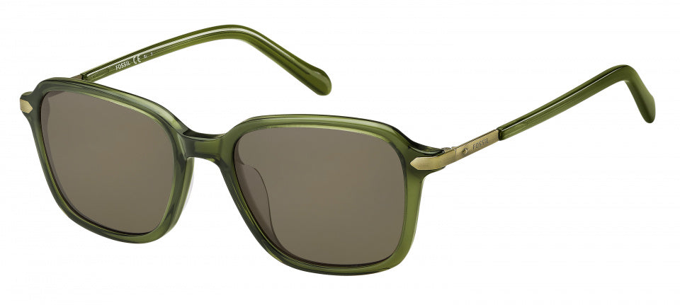 zonnebril FOS2095/G/S heren groen/ bruin