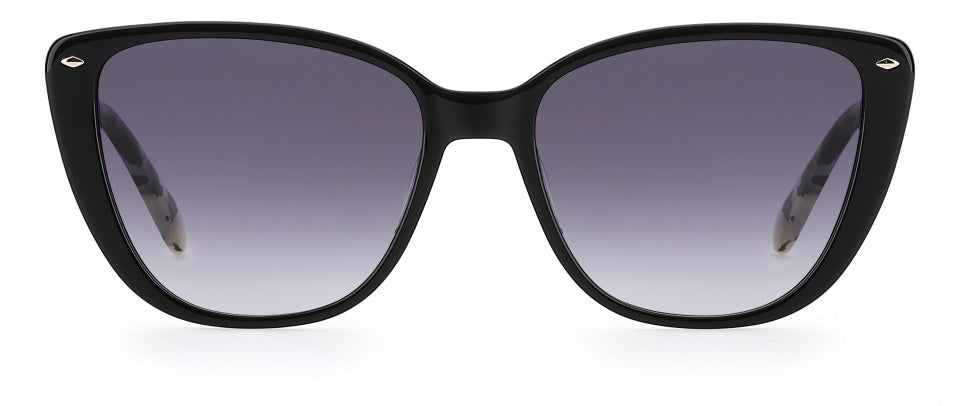zonnebril Fos 2101/G/S cat-eye cat. 3 dames zwart/grijs
