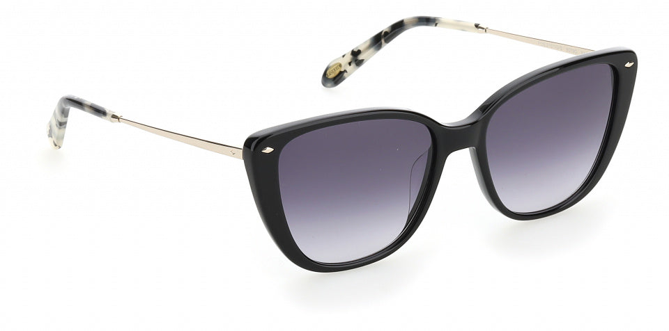 zonnebril Fos 2101/G/S cat-eye cat. 3 dames zwart/grijs