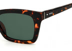 zonnebril 3107/G/S dames cat.3 rechthoekig bruin/groen