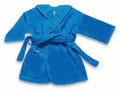 badjas junior katoen turquoise maat 86/92