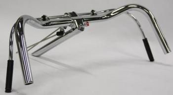 Gazelle Stuur Chroom Trommelstang