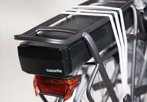 Gazelle Panasonic Fietsaccu Zilver 36V 8.8Ah