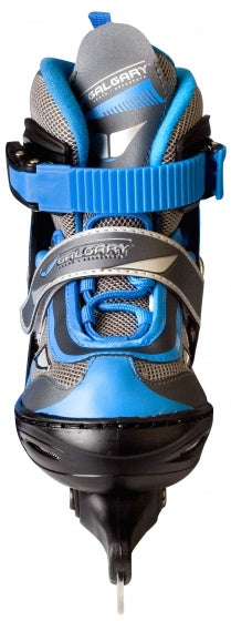 ijshockeyschaats semi-softboot junior blauw maat 34-37