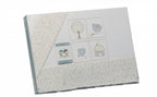 laken set beige figuurtjes 3-delig groot