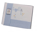 laken set blauw baby 3-delig groot