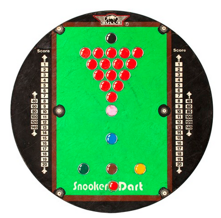 Bull's Game Dartboard Snooker