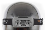hoofd- helmlamp USB grijs one-size