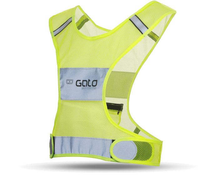 Gato X vest reflective neongeel maat M