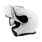 Axxis Helm Gecko Solid Glans Wit XS