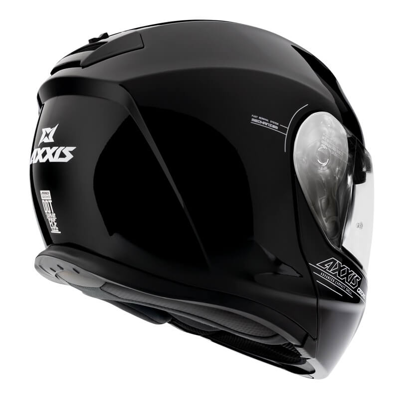 Axxis Helm Gecko Solid Mat Zwart XL