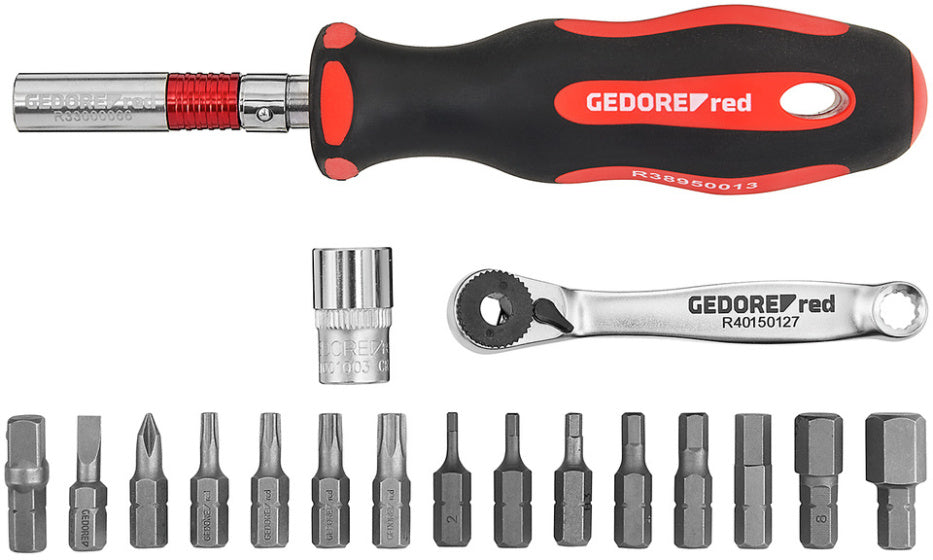 Gedore r21702025 | fietsgereedschapset | tbv werkplaats | 25-dlg 3300195