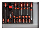 Gedore gereedschapsset schr. dr. + vijlen | ct-module | 25-dlg - 3301683