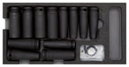 Gedore slagmoerdopsleutelverlenging 1 2 | 2 6 ct-module | 32-delig - 3301711