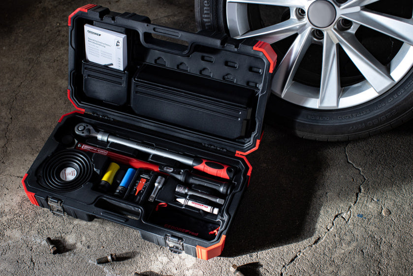 Gedore red | r68903011 | wielmontage-set | incl. momentsleutel | 40 - 200 nm - 3300400