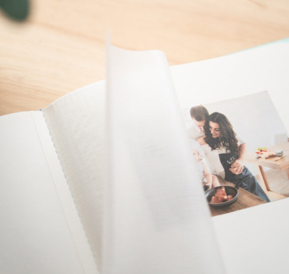 fotoalbum hardcover 24 x 24 cm groen 40 pagina's