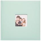 fotoalbum hardcover 24 x 24 cm groen 40 pagina's