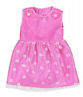babypoppenjurk 46 cm roze