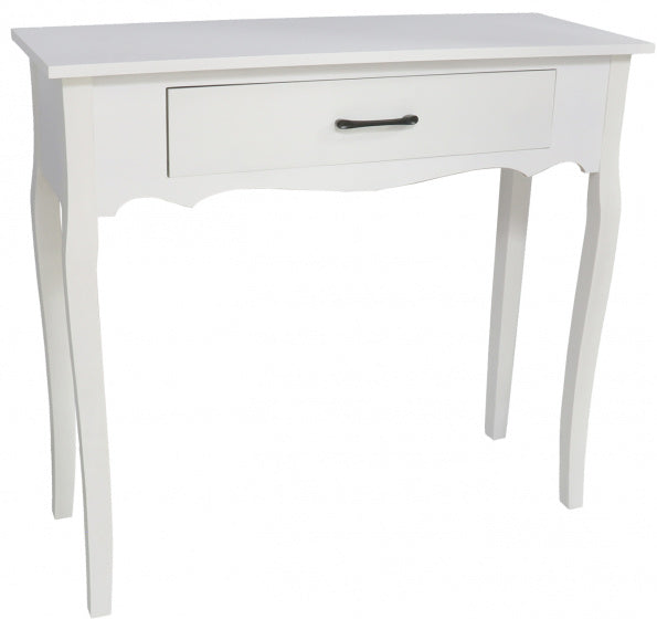 dressoir Luna 90 x 34 x 81 cm hout wit