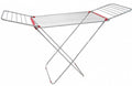 droogrek Matteus 180 x 92 cm RVS zilver/rood