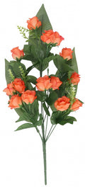 kunstboeket Roos 50 x 14 cm oranje