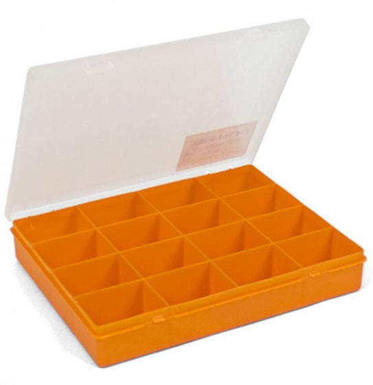 organizer opbergdoos 24 x 20 x 4 cm oranje