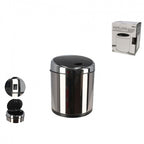 prullenbak sensor 23 x 30 cm RVS zilver 6 liter