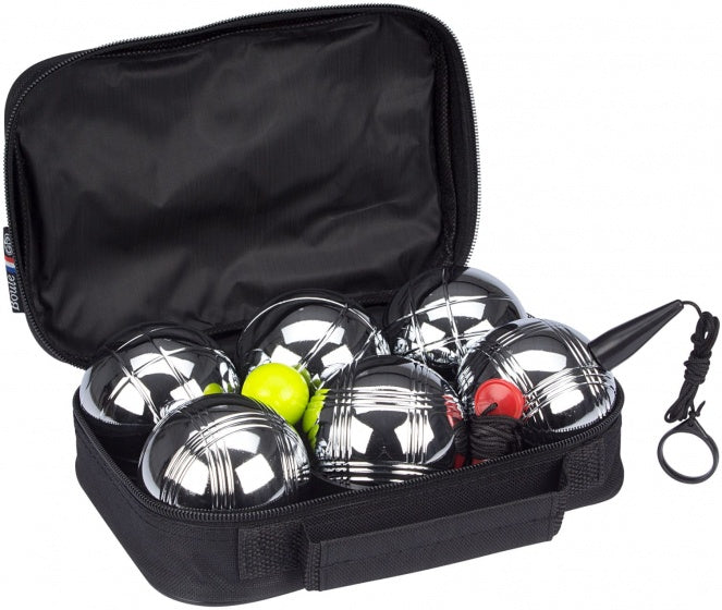 Get go jeu de boules set vi - 6 ballen - chroom